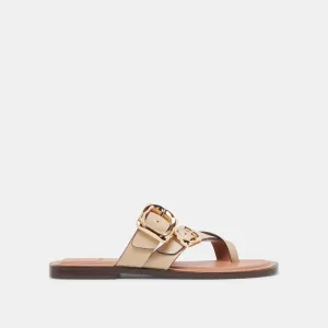 SHORE SANDALS IVORY LEATHER comfort - level