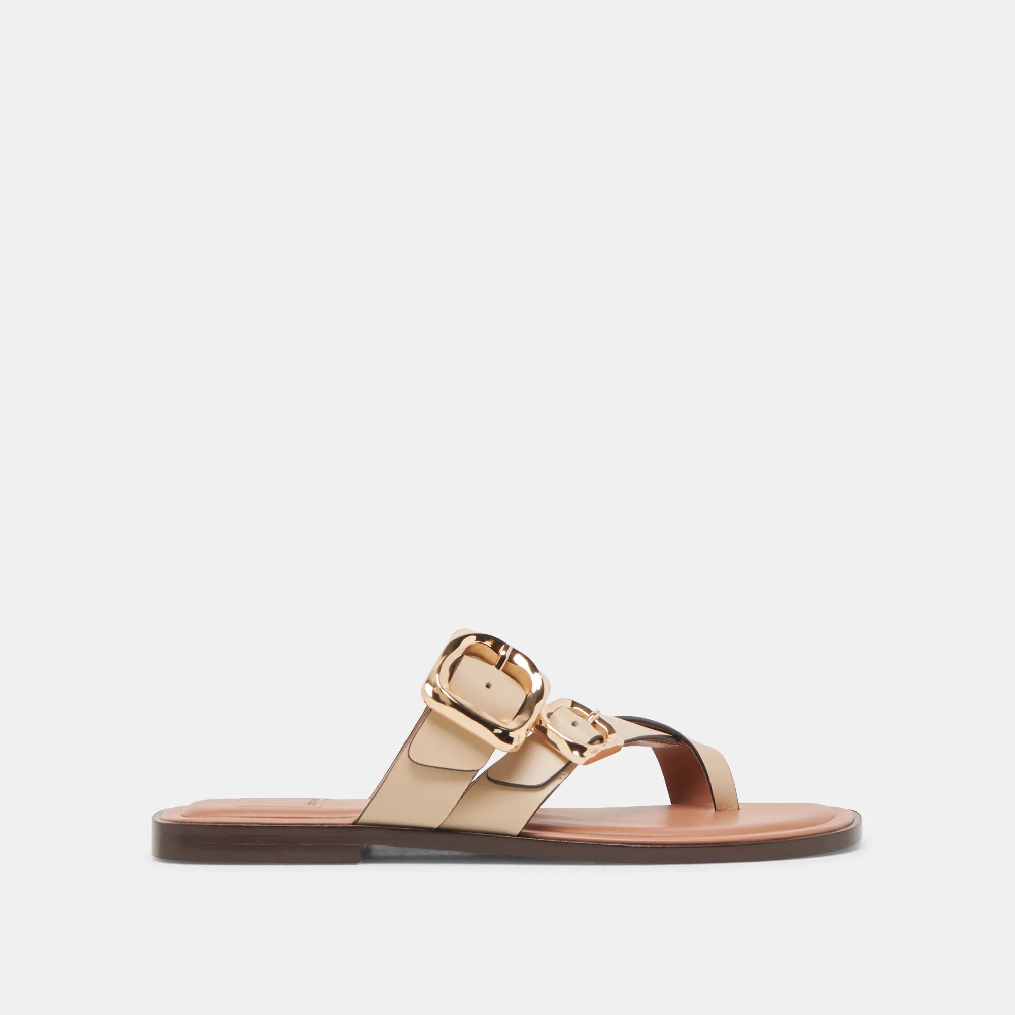 SHORE SANDALS IVORY LEATHER comfort - level