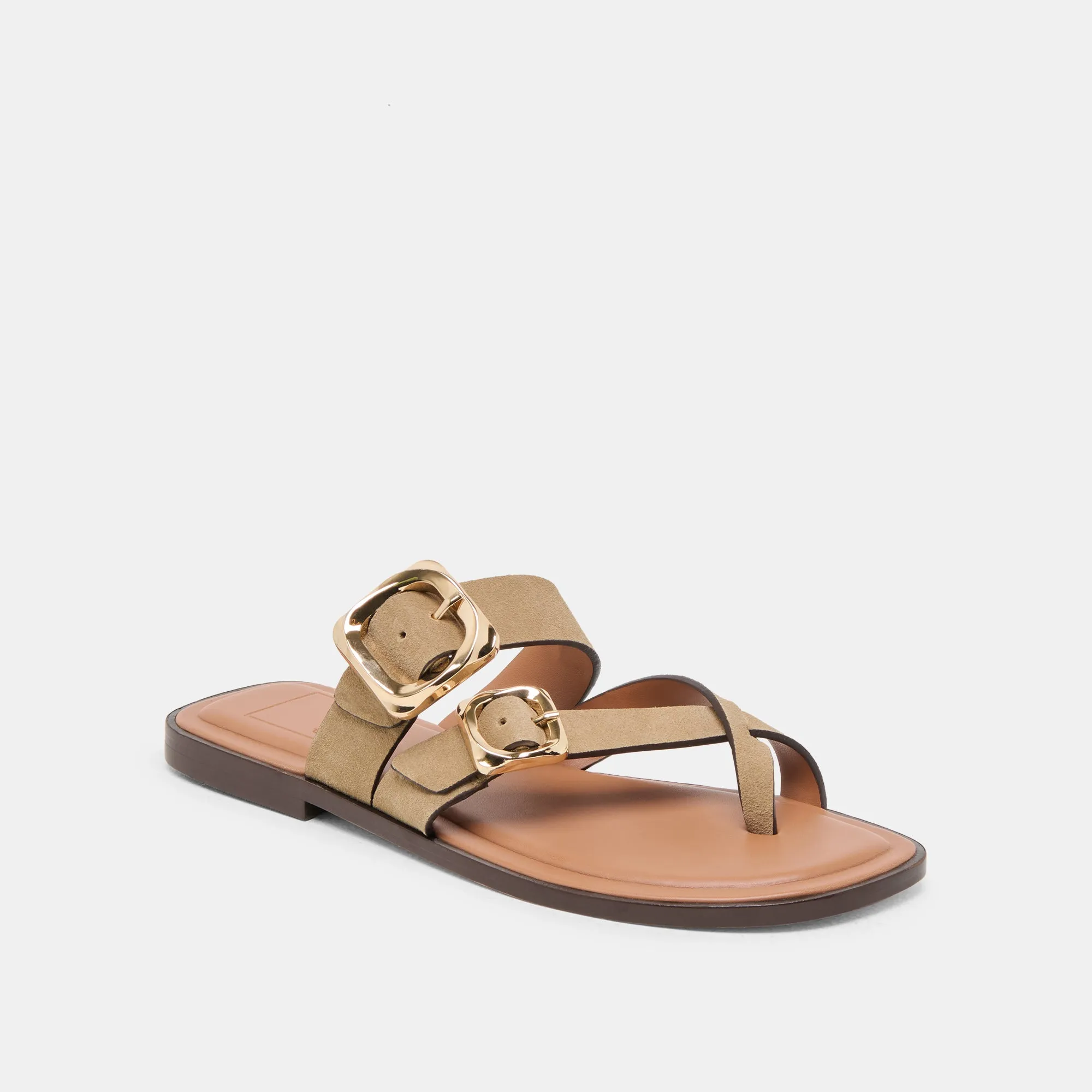 family vacation Impact protection SHORE SANDALS TAUPE SUEDE