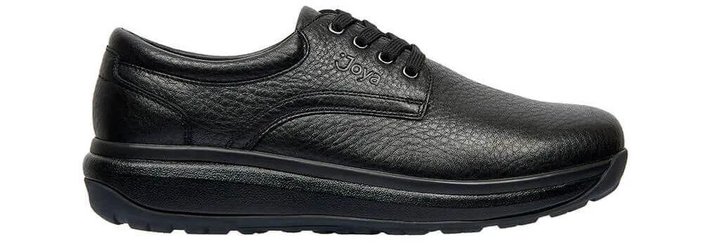 Joya Shoes Mustang MTG II Black Double Stitched Seams