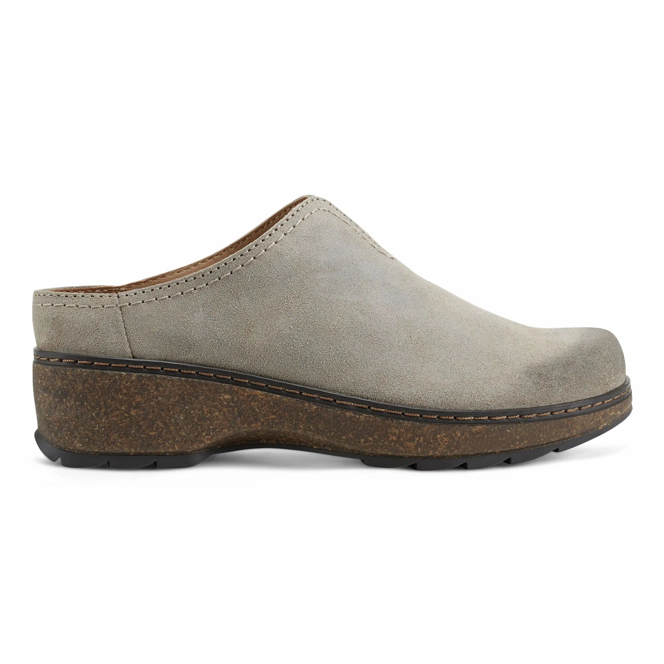 Relaxed Sole Stylish Basic Footwear Kolia Round Toe Slip-on Casual Clogs