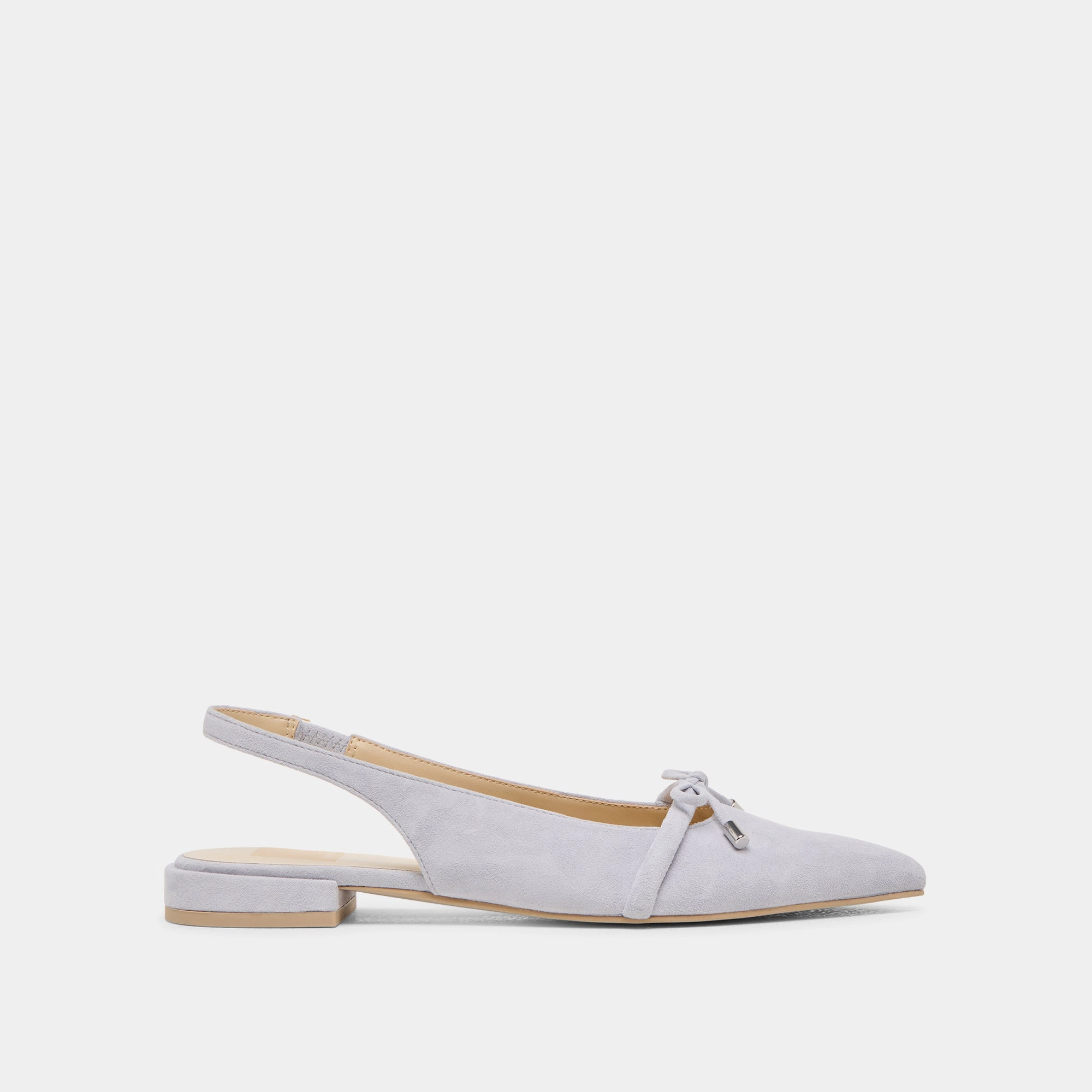 NYC Chic PAYGE FLATS DUSTY BLUE SUEDE