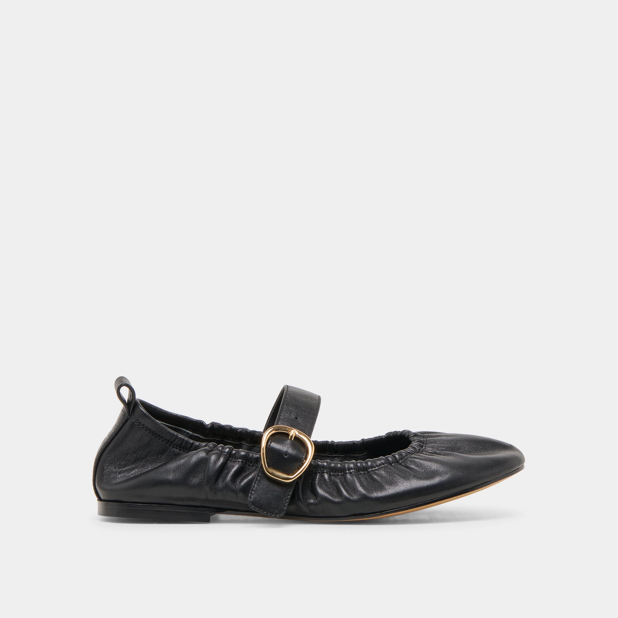 Birthday Spark CAELY BALLET FLATS BLACK LEATHER