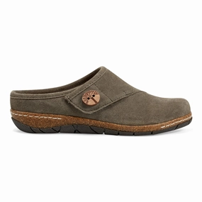 Ezra Round Toe Casual Slip-on Flat Clogs Bloom Path