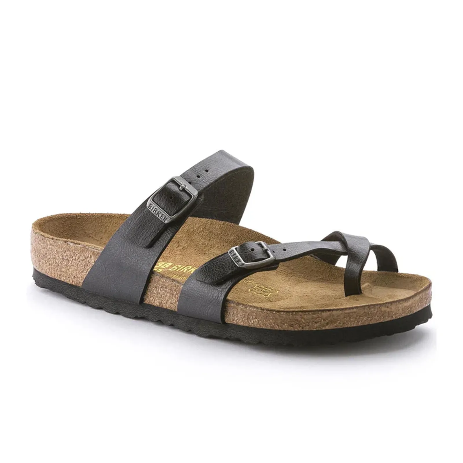 Stretchable Material Birkenstock Mayari Sandal (Women) - Graceful Licorice Birko-Flor