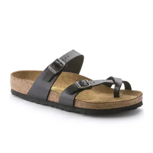 Stretchable Material Birkenstock Mayari Sandal (Women) - Graceful Licorice Birko-Flor