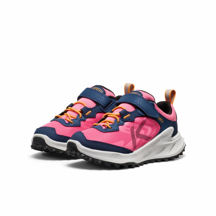 Little Kids' Zionic Waterproof Shoe  |  Naval Academy/Pink Lemonade Padded collar