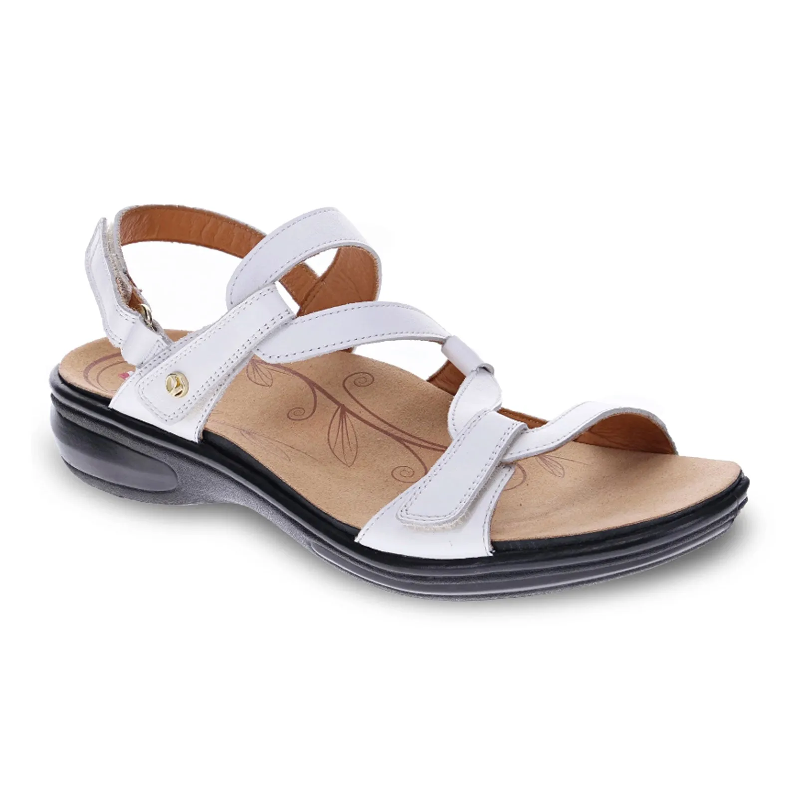 Revere Emerald Backstrap Sandal (Women) - Coconut plastic