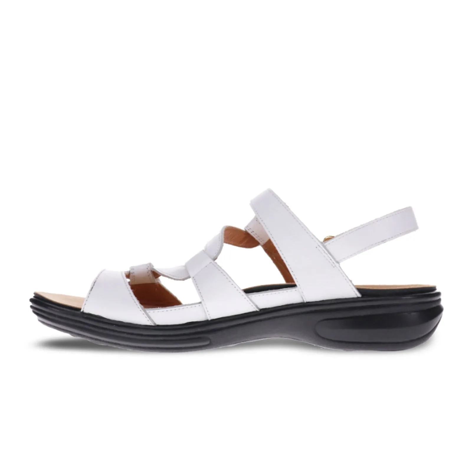Revere Emerald Backstrap Sandal (Women) - Coconut ReinforcedToe