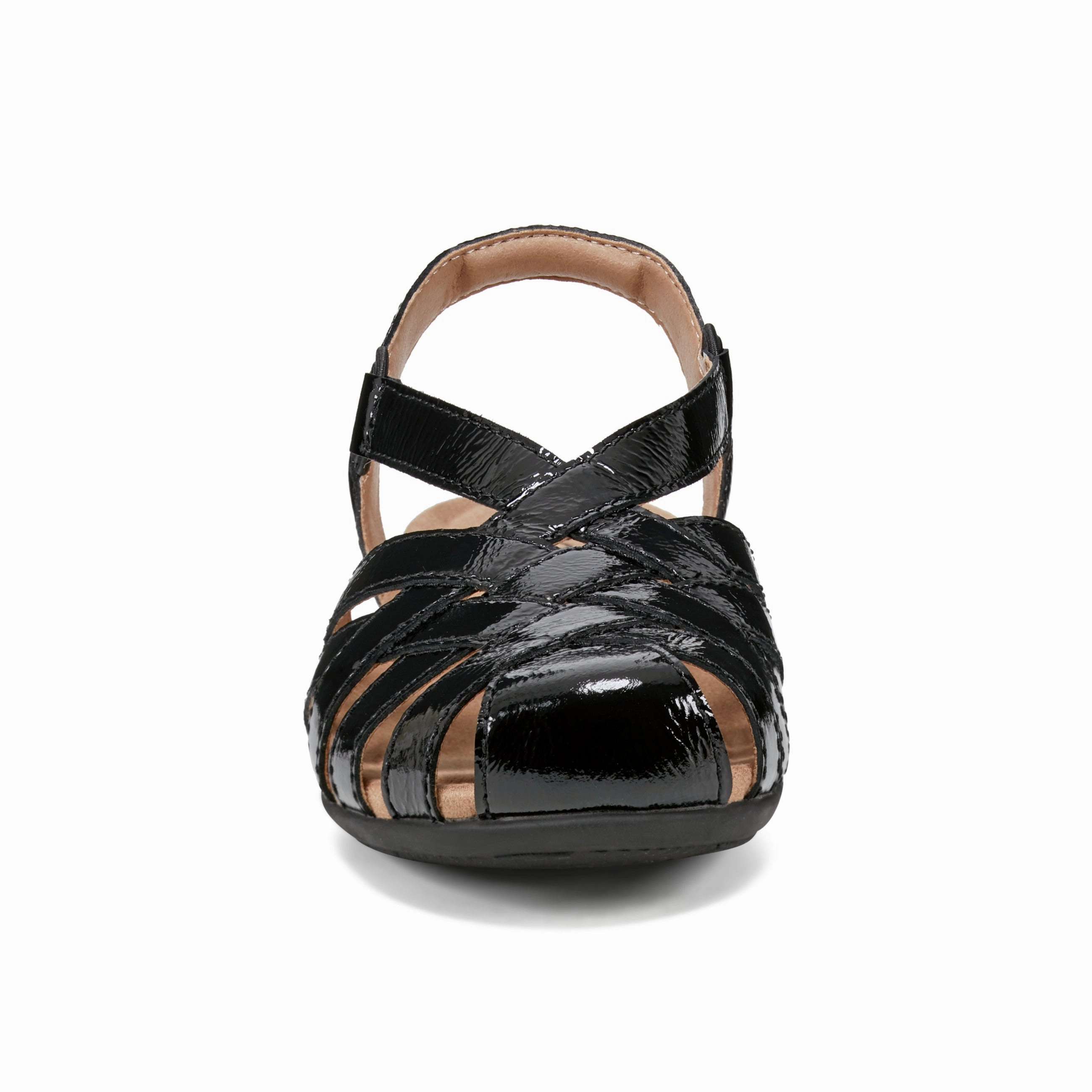 Street Fair Berri Woven Casual Round Toe Slip-on Sandals