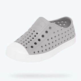 Synthetic Finish Native Kids Jefferson Sandals Shoes - Pigeon Grey