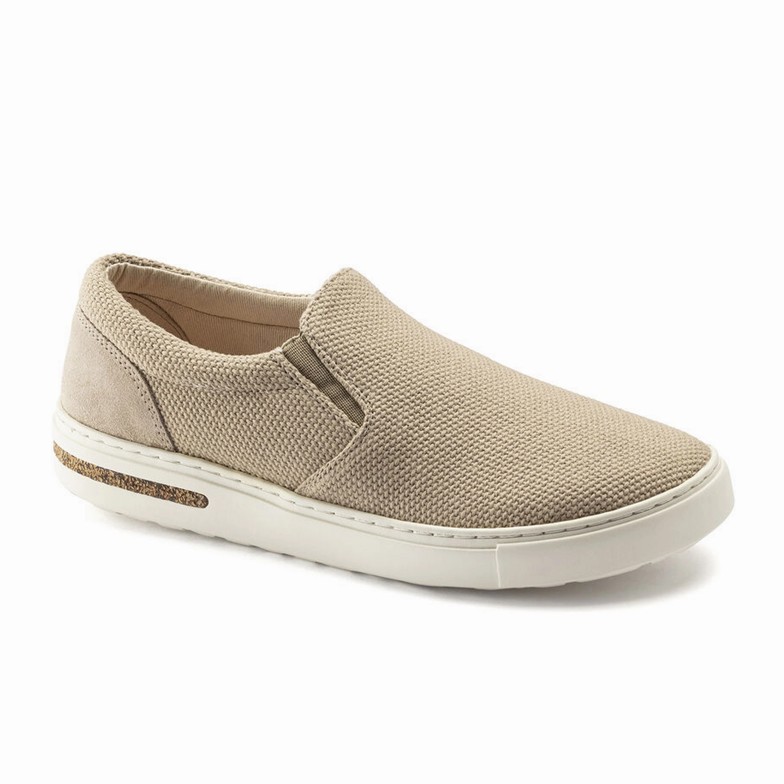 Birkenstock Oswego Slip On Sneaker (Men) - Sandcastle Canvas End Of Day
