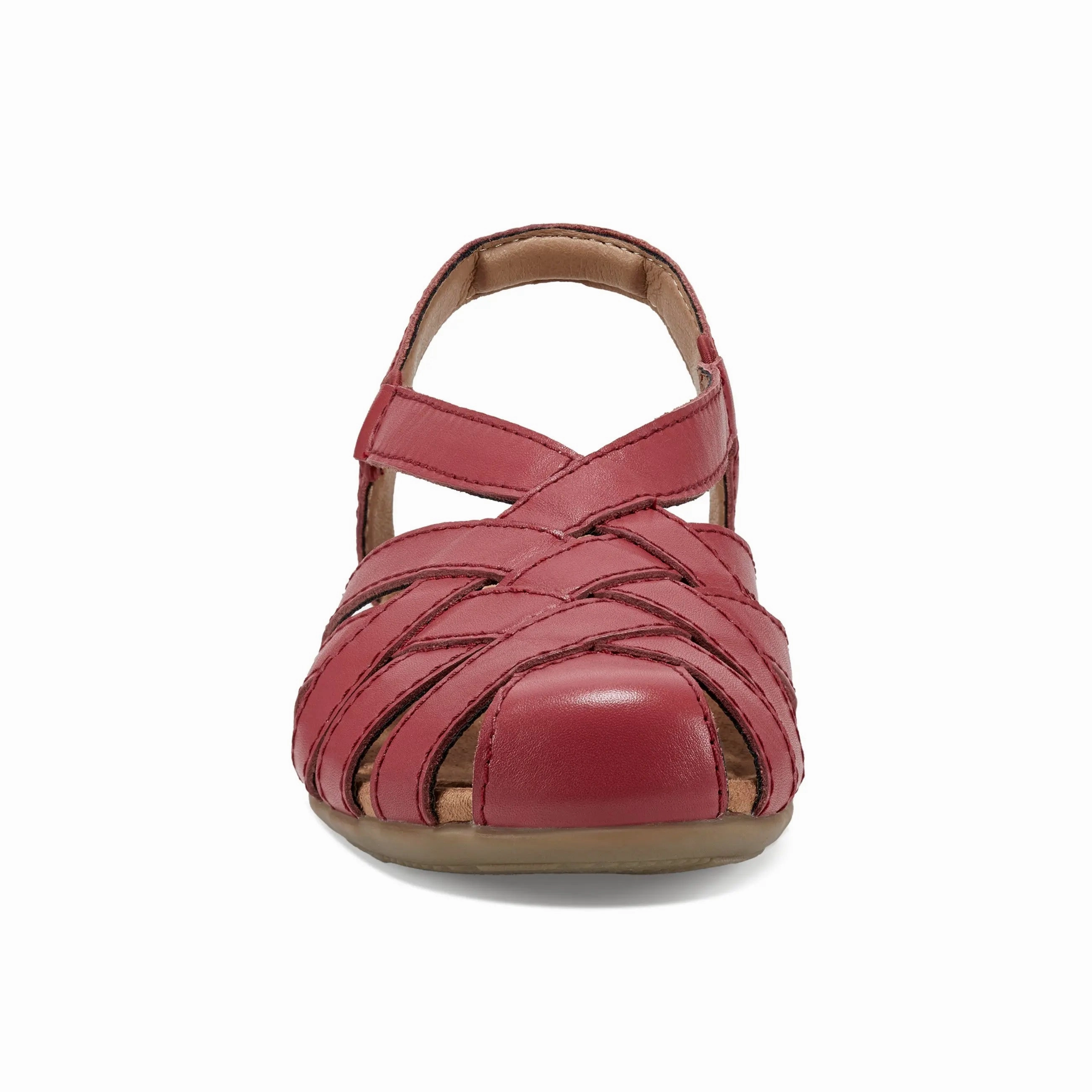 School Game Berri Woven Casual Round Toe Slip-on Sandals