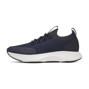 Men's Wool Strider - Dark Navy (Blizzard Sole) Recycled Synthetic Upper Smooth Entry