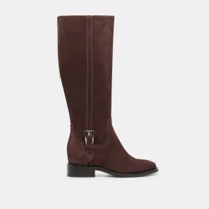 KILIAN H2O WIDE CALF BOOTS MAHOGANY SUEDE Reinforced Toe Guard Compression Resistant Sole