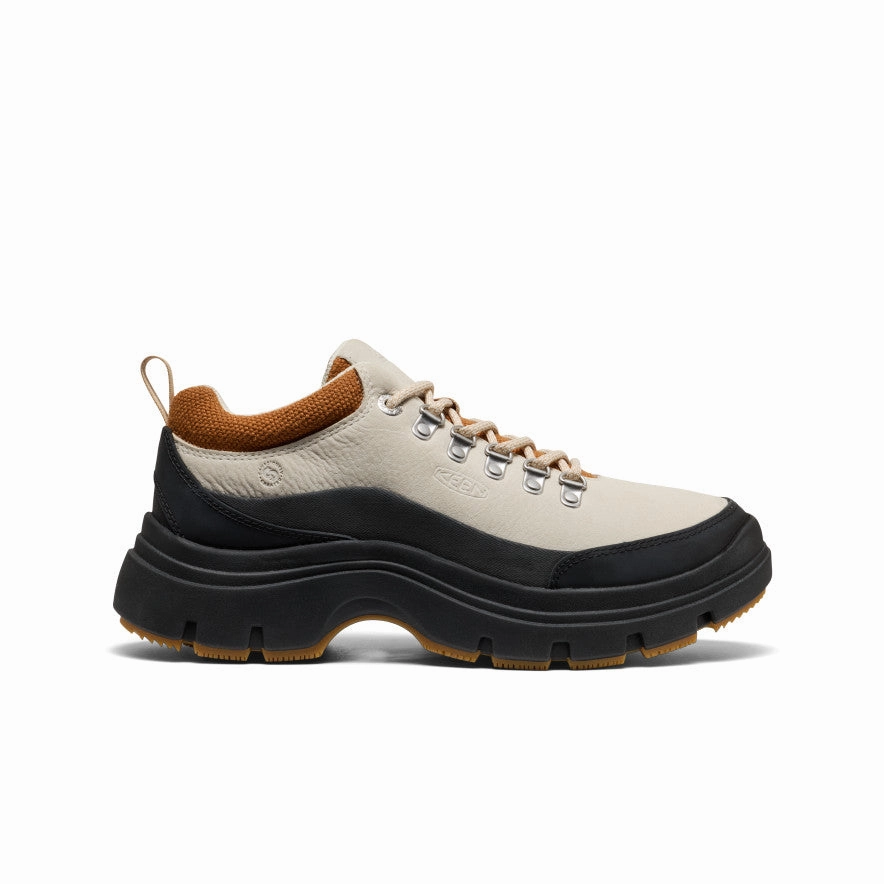 Eco Friendly Construction cushioned collar Women's Kosa Oxford  |  Silver Birch/Roasted Pecan