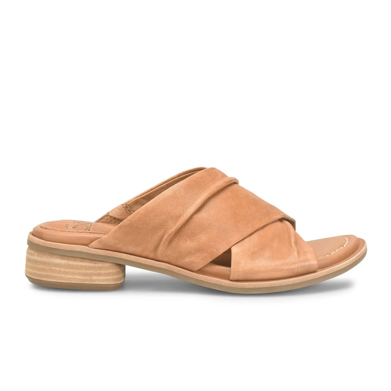 Ventilated Design Foldable style Sofft Fallon Slide Sandal (Women) - Luggage