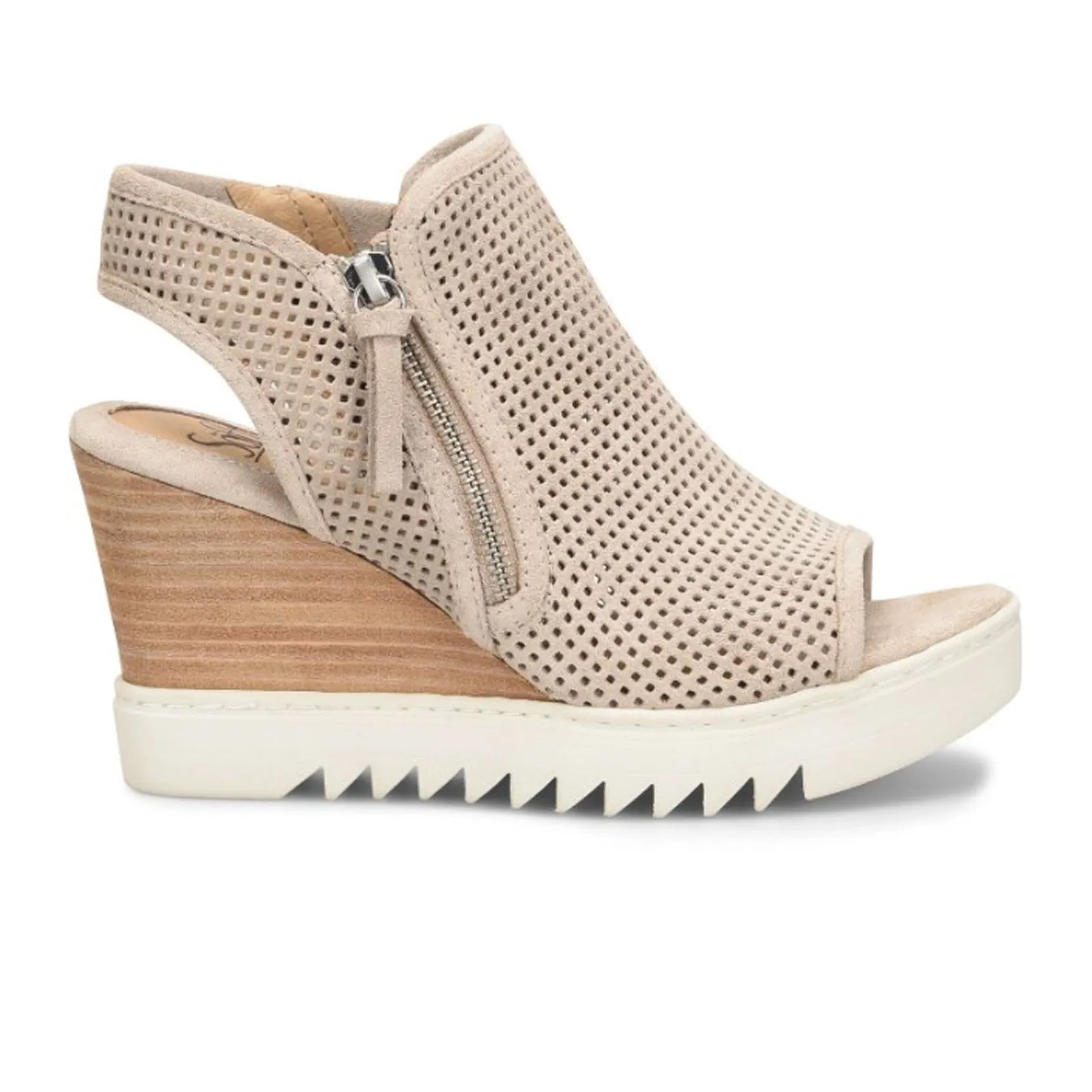 Simple Step-On Wicking Inner Layer Sofft Ulani Wedge Sandal (Women) - Baywater