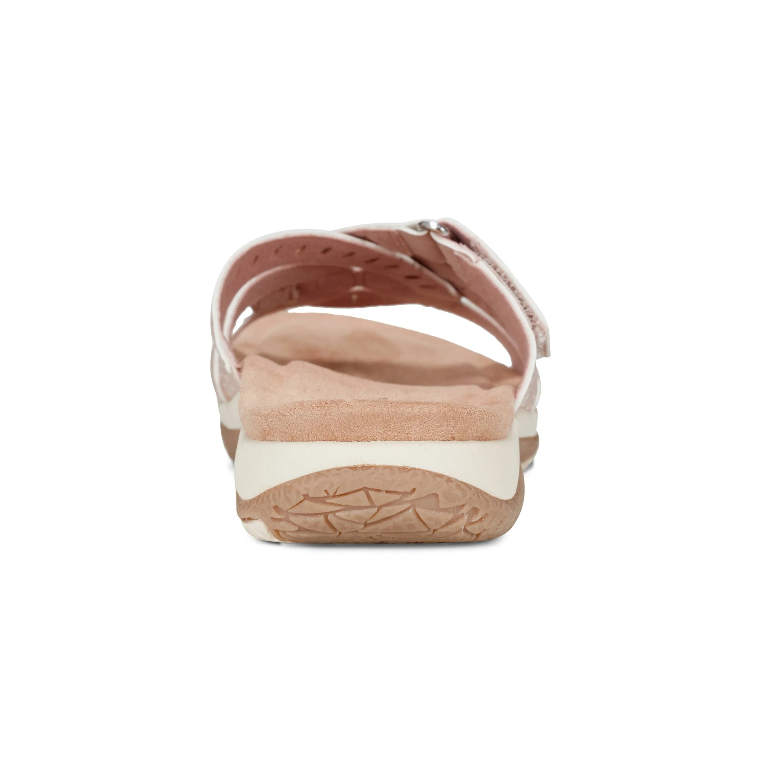 Heel Stabilization orthopedic insole Sassoni Strappy Casual Slip-On Flat Sandals