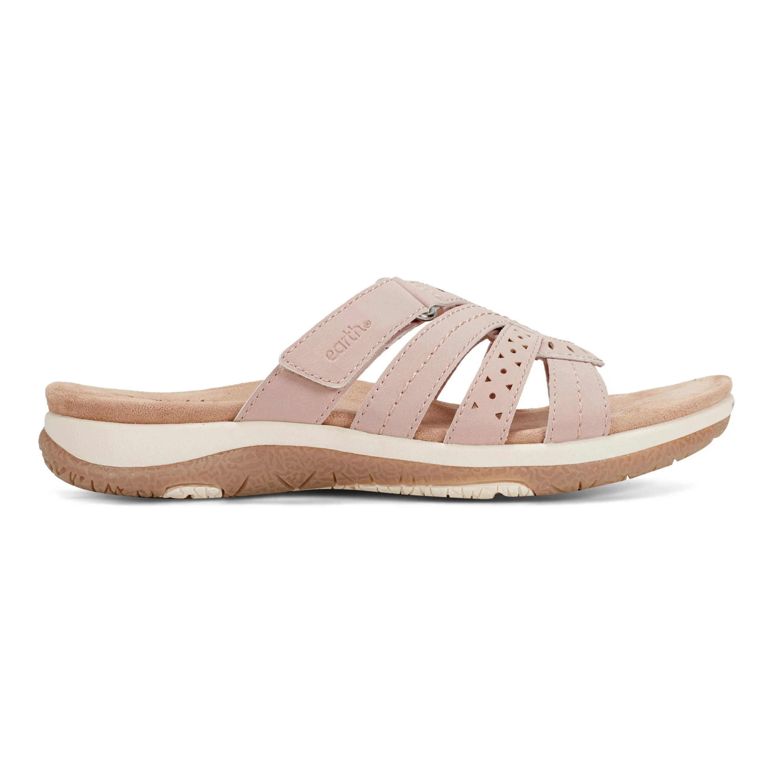 Sassoni Strappy Casual Slip-On Flat Sandals vital Weatherproof Seam