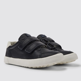 Camper Kids Boy PURSUIT Dark Blue / White Leather Sneakers Non Toxic Material Composition