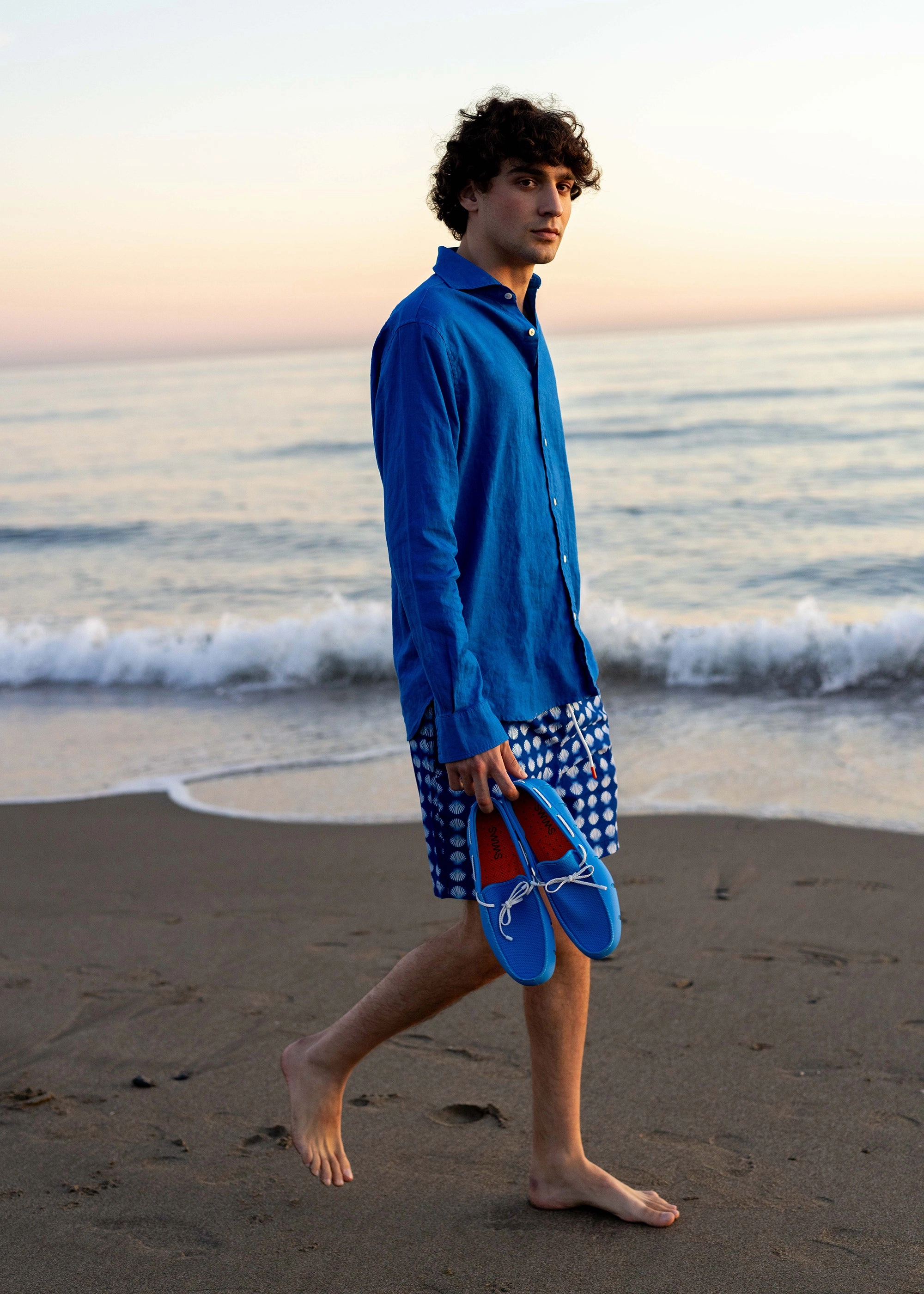 Sol Swim Short (6 ??? Inseam) Seaside Style