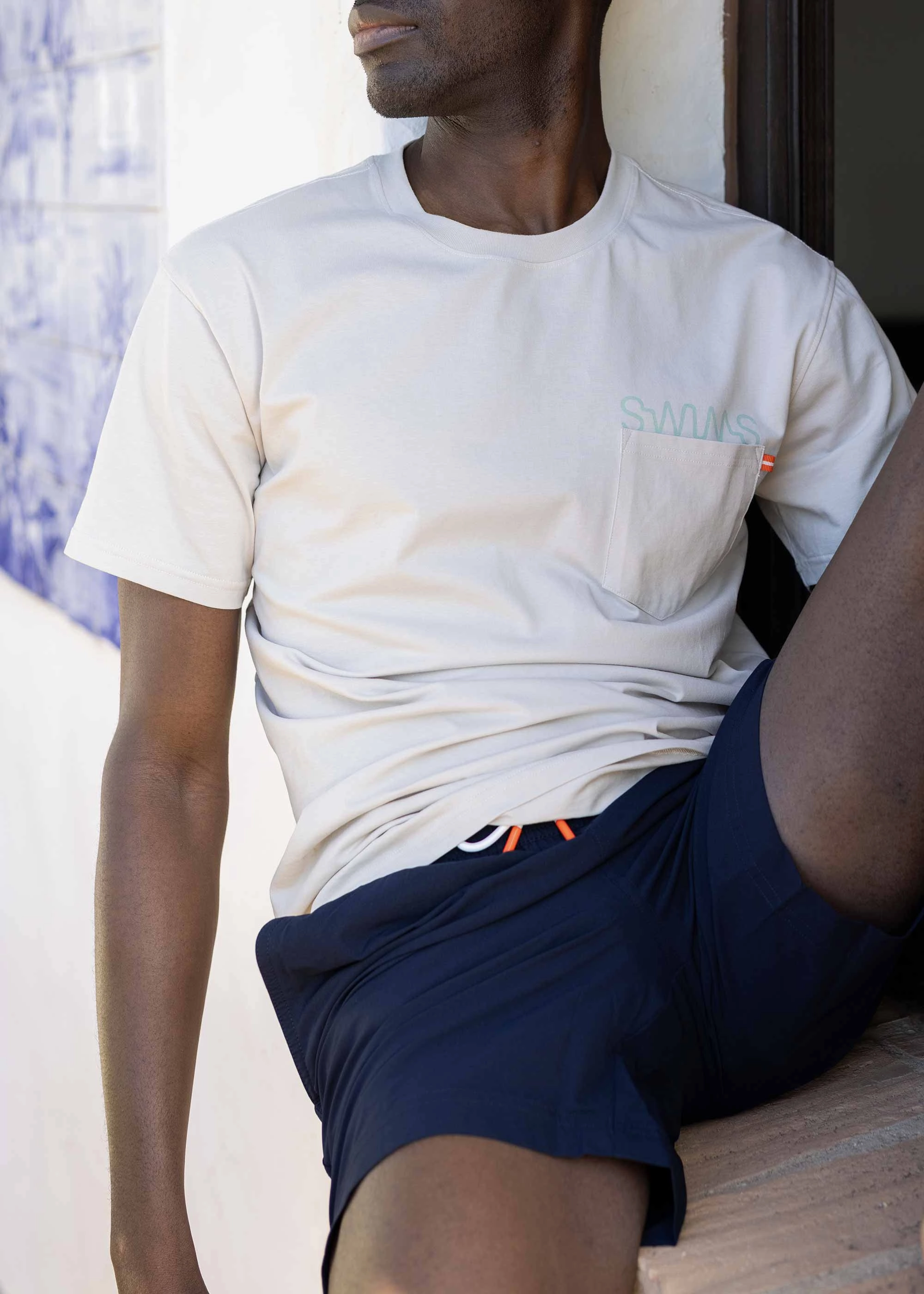 Sol Swim Short (6 ??? Inseam) Wardrobe Staple Shade Enhanced Collar