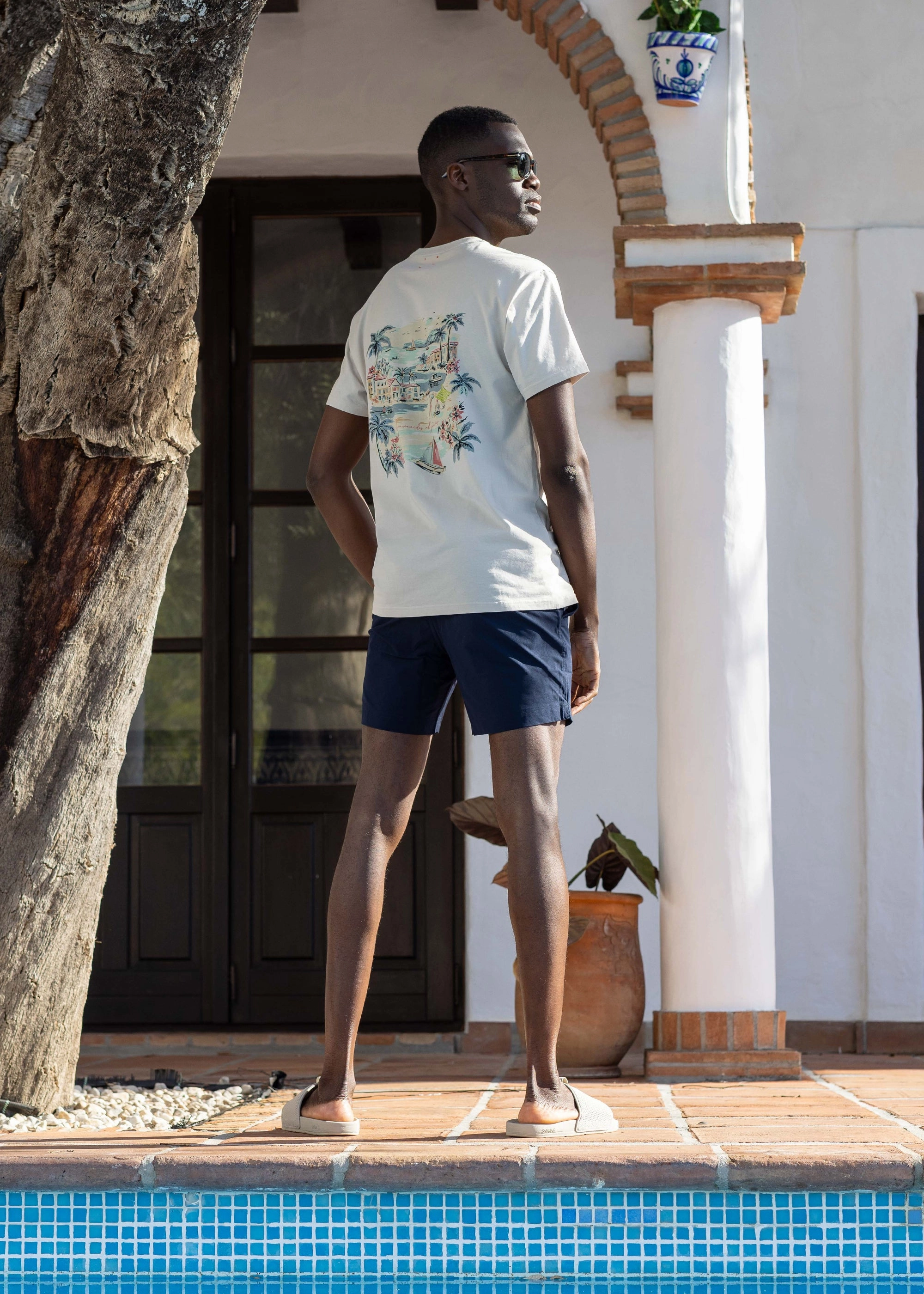 Sol Swim Short (6 ??? Inseam) Coastal Charm