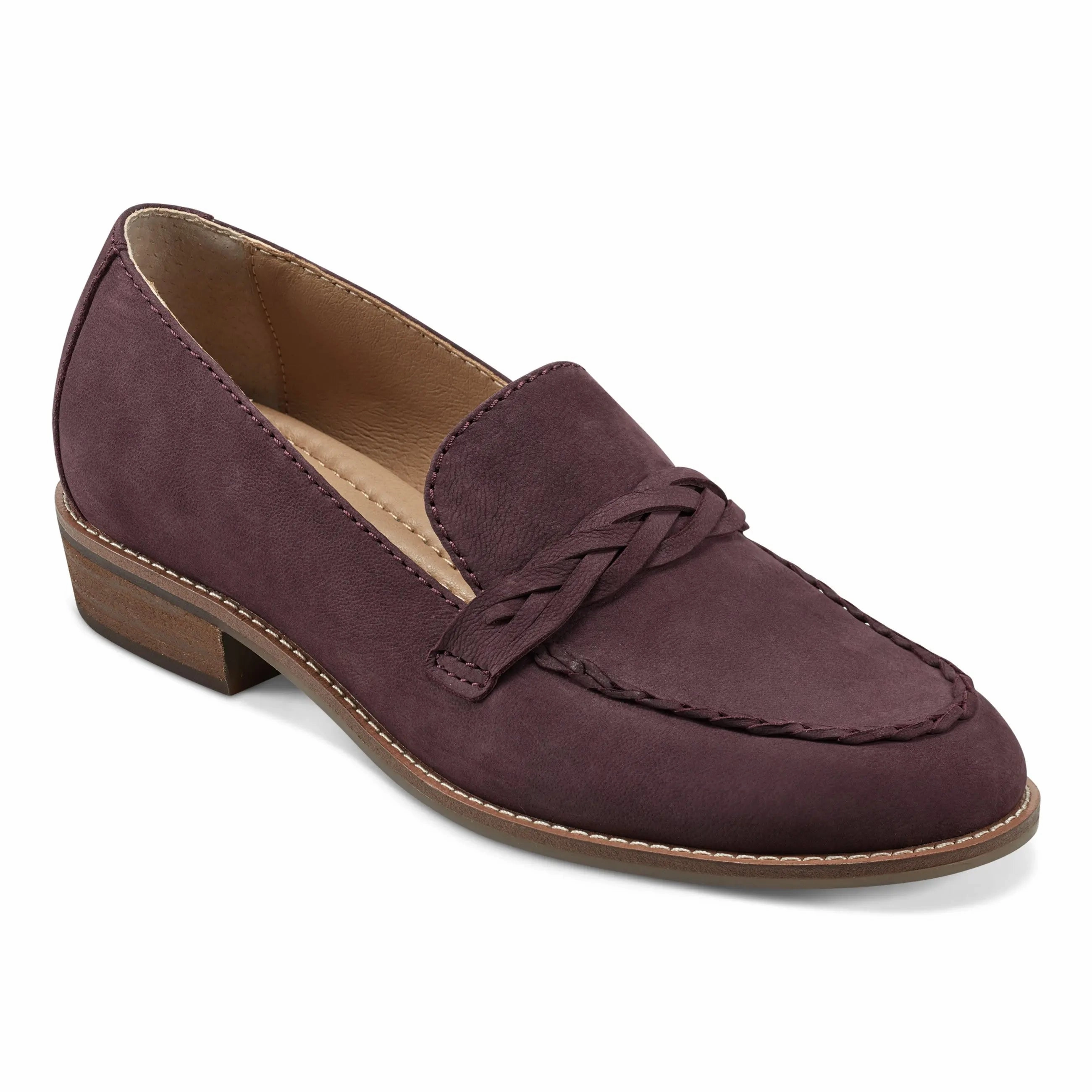 Wellness Step Edie Stacked Heel Casual Slip-on Loafers