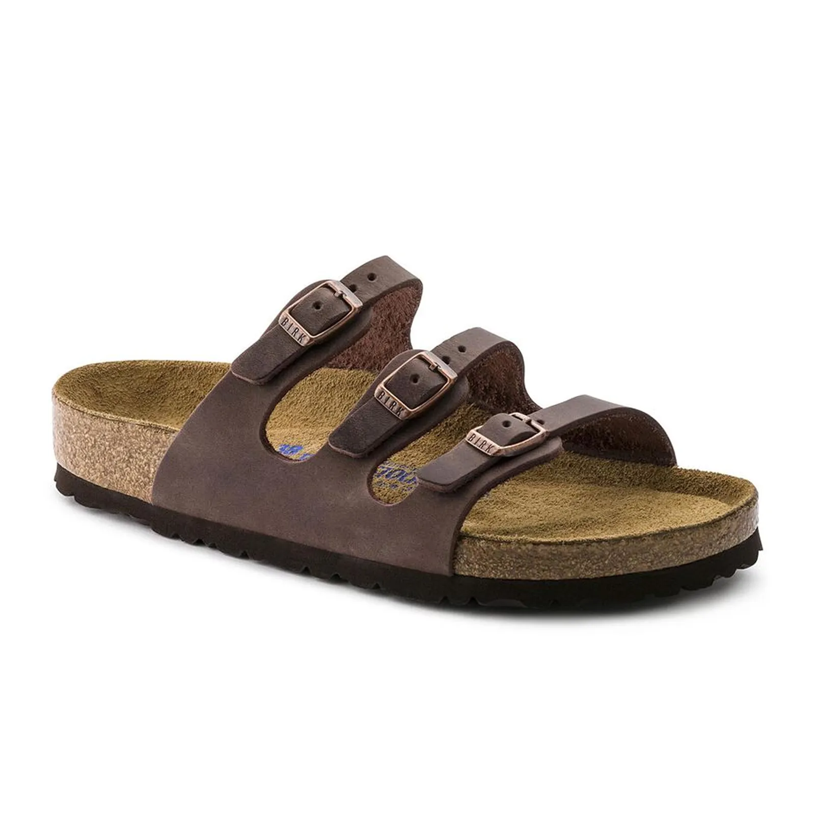 Calm Interior Birkenstock Florida Soft Footbed Slide Sandal (Women) - Habana Oiled Leather