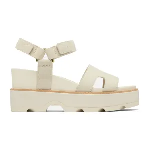 Sorel Joanie IV Ankle Strap Wedge Sandal (Women) - Chalk/Chalk Outdoor Footwear Stability