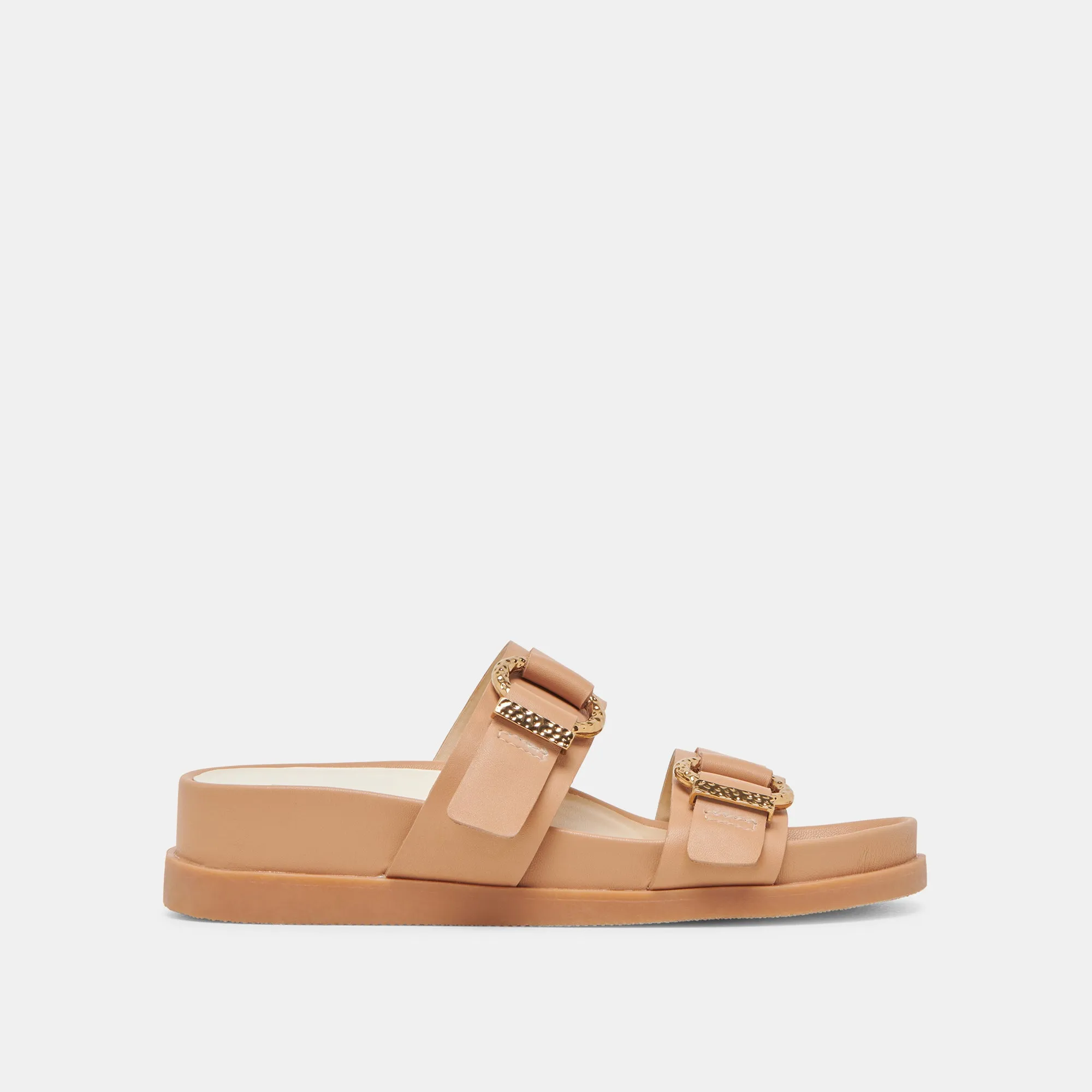 SOYA SANDALS LIGHT TAN  LEATHER Elegant Piece