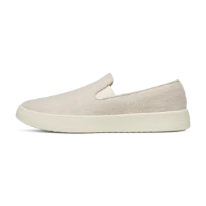 Sport Inspired Men's Wool Cruiser Slip On - Rugged Beige (Stony Cream Sole)