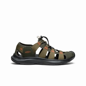 Men's Seanik H2 Sandal  |  Forest Night/Dark Olive Heel Design Easy-to-wear Sandals