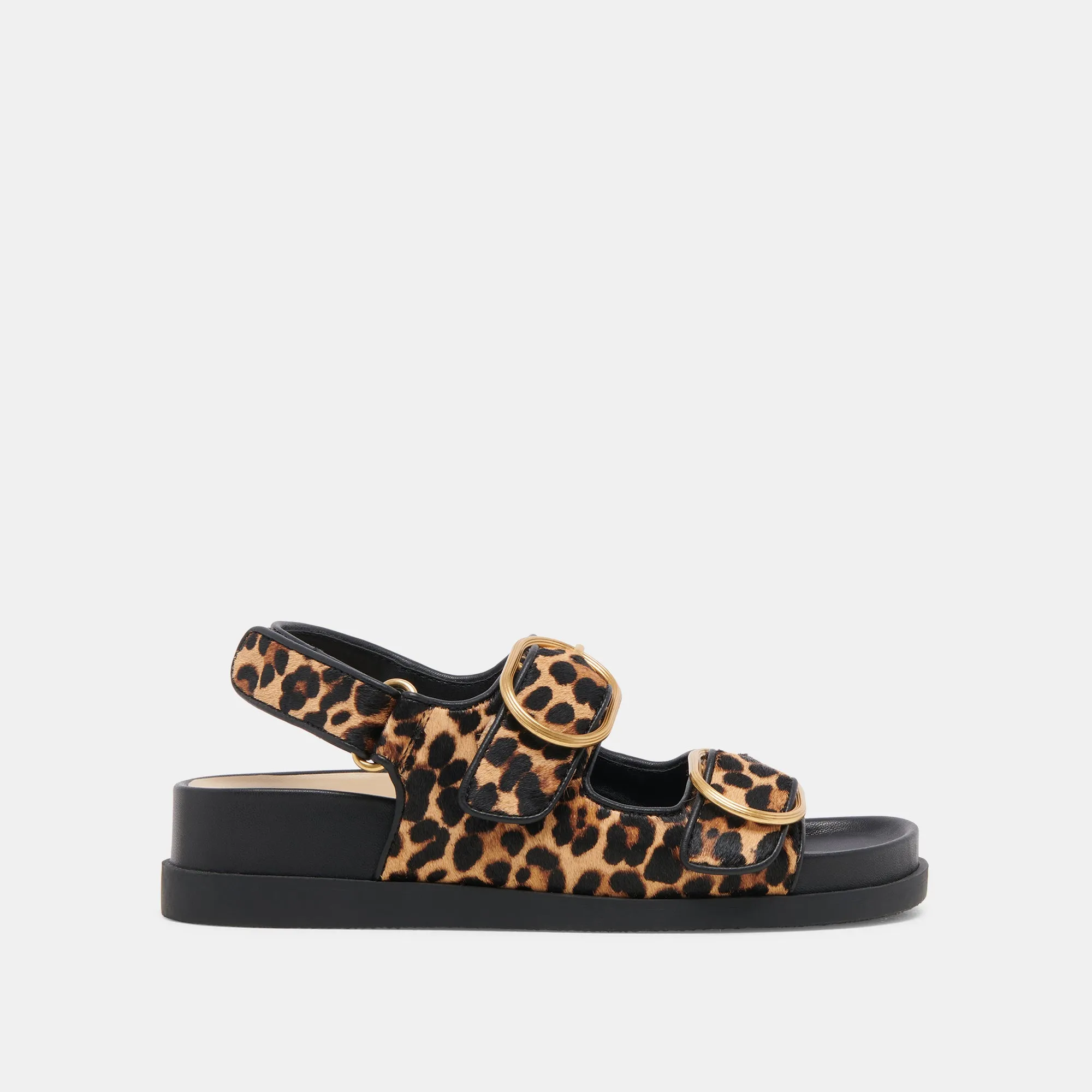 STARLA SANDALS LEOPARD BLACK CALF HAIR tennis shoes