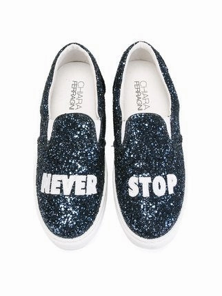 Chiara Ferragni Women's Never Stop Slip-on Sneakers Fresh Design Cloud Feel
