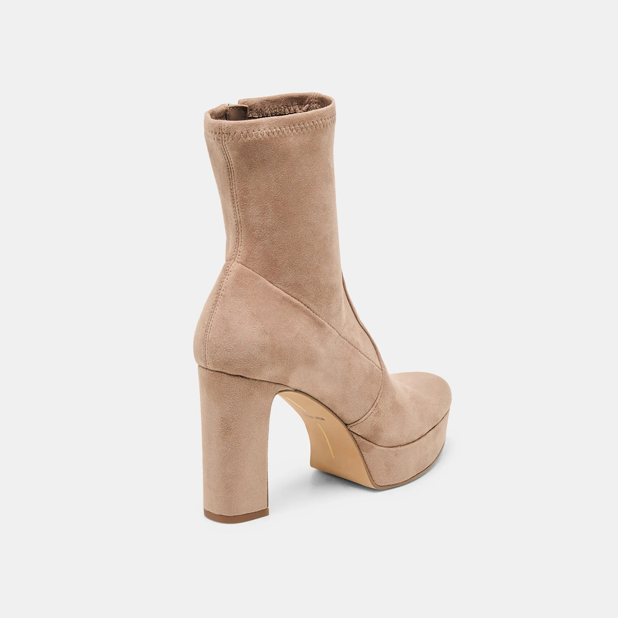 CHASLY BOOTS BARLEY STELLA SUEDE Adjustable Heel Lock