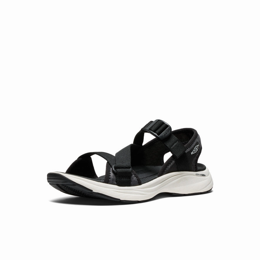 Light Tread Weekend Chill Women's Leiki Open-Toe Sandal  |  Black/Star White