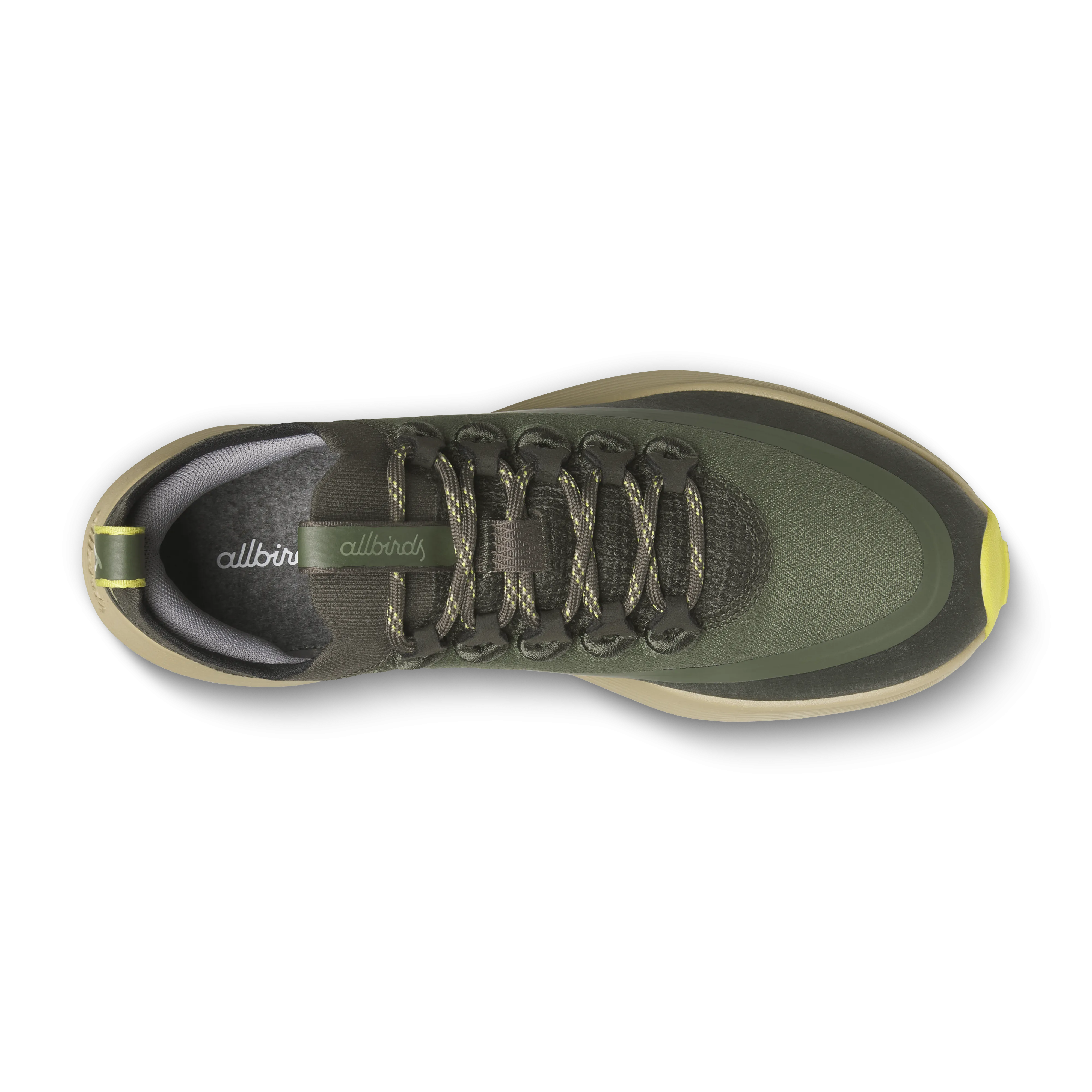 Men's Strider Explore - Rustic Green (Hazy Beige Sole) Non-Slip Sole Thermoplastic Construction