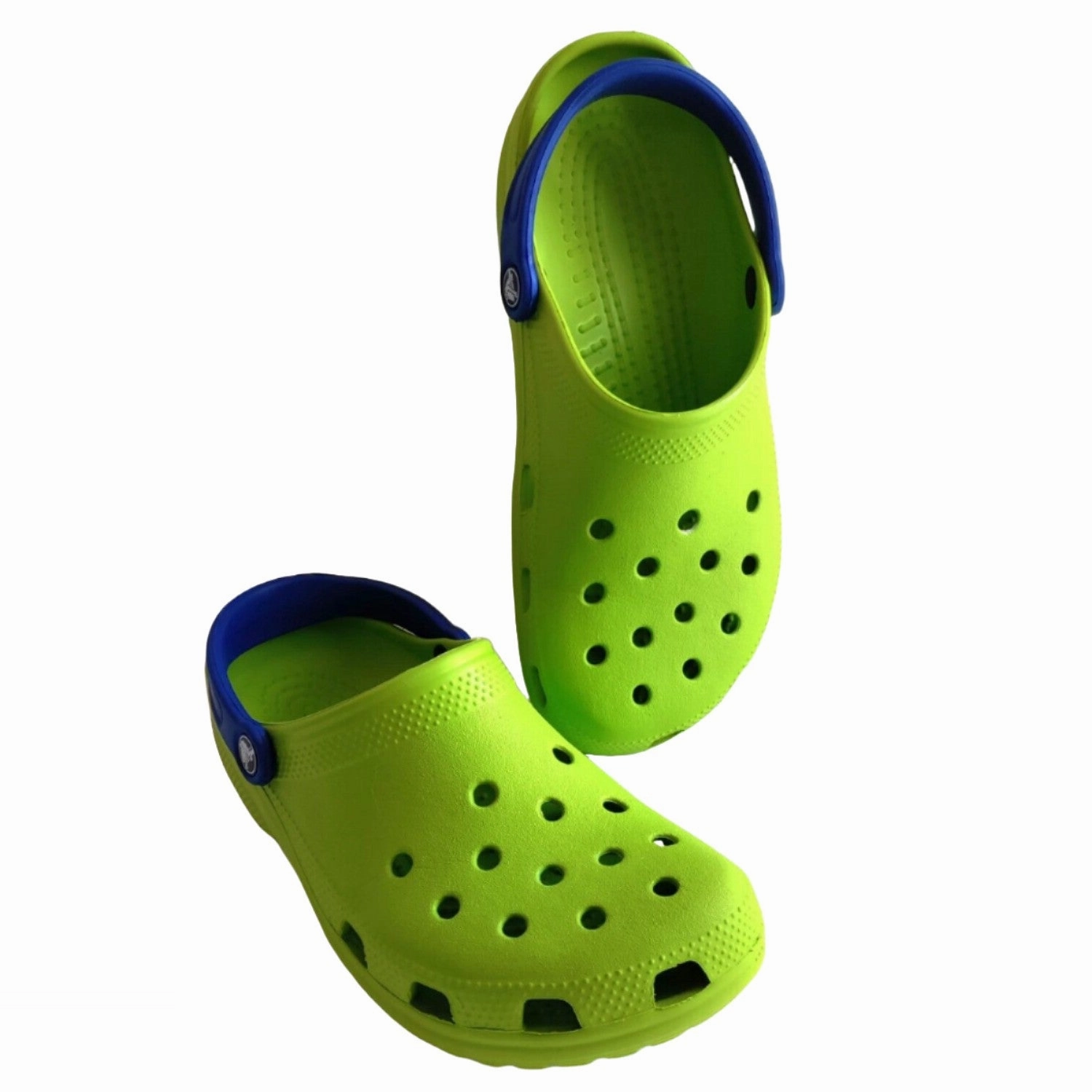 Crocs Kids Citrus / Ocean Water Sandals Quick Drying Liner All Day Fit