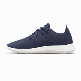 Flex Groove Technology Women's Wool Runner - Hazy Indigo (Blizzard Sole)