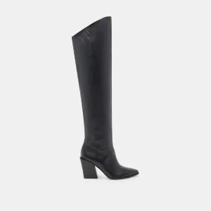 LUPIN BOOTS BLACK LEATHER Neutral Frame
