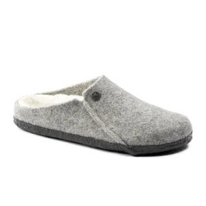Fashion Week Luxurious design Birkenstock Zermatt Slipper (Women) - Light Gray Wool/Natural Shearling