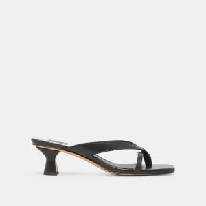 hook - and - loop closure BREVEL HEELS ONYX LEATHER