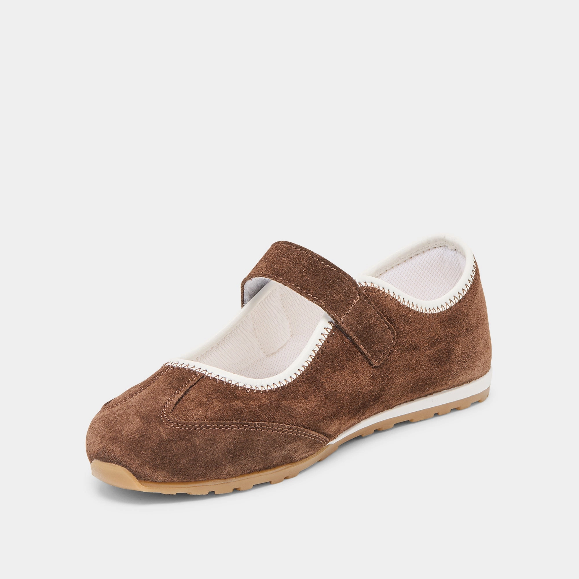 SOFYA SNEAKERS DK BROWN SUEDE Comfort Boost Bold Glam