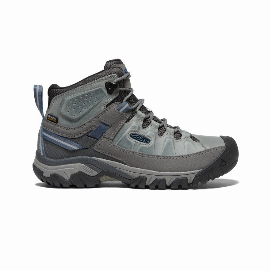 Men's Targhee III Waterproof Mid | Drizzle/Captains Blue Rugged Protection Seamless Comfort Snowy Path