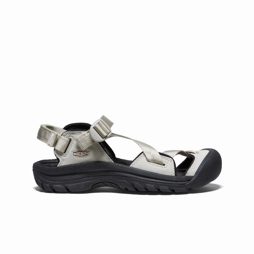Fast Slide Lightweight EVA Construction Women's Zerraport II Sandal  |  Silver Birch/Black