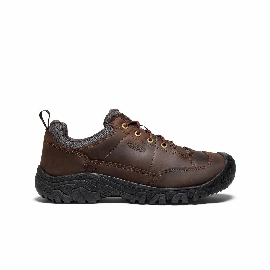 Special Impact Resistant Heel Men's Targhee III Oxford Shoe  |  Dark Earth/Mulch