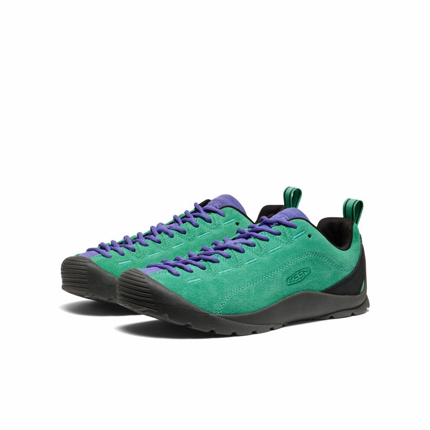 Ventilated Footbed Classy Fit Women's Jasper Sneaker  |  Winter Green/Purple Opulence
