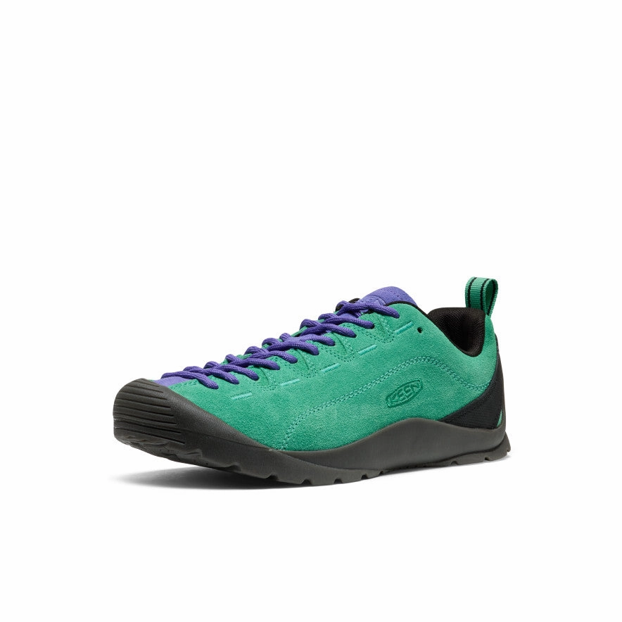 Women's Jasper Sneaker  |  Winter Green/Purple Opulence adjustable - strap Non Constricting Fit